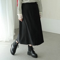 【超伸びシリーズ】 ぐんぐん伸びる Aラインスカート _ ボトムス フレアスカート