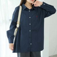 【U.S.POLO　ASSN.】 長袖 オーバーサイズ シャツ