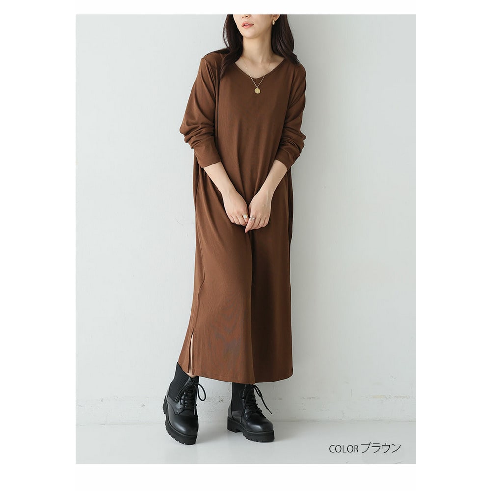 エブリデイRib スッキリ 着痩せ ワンピース15