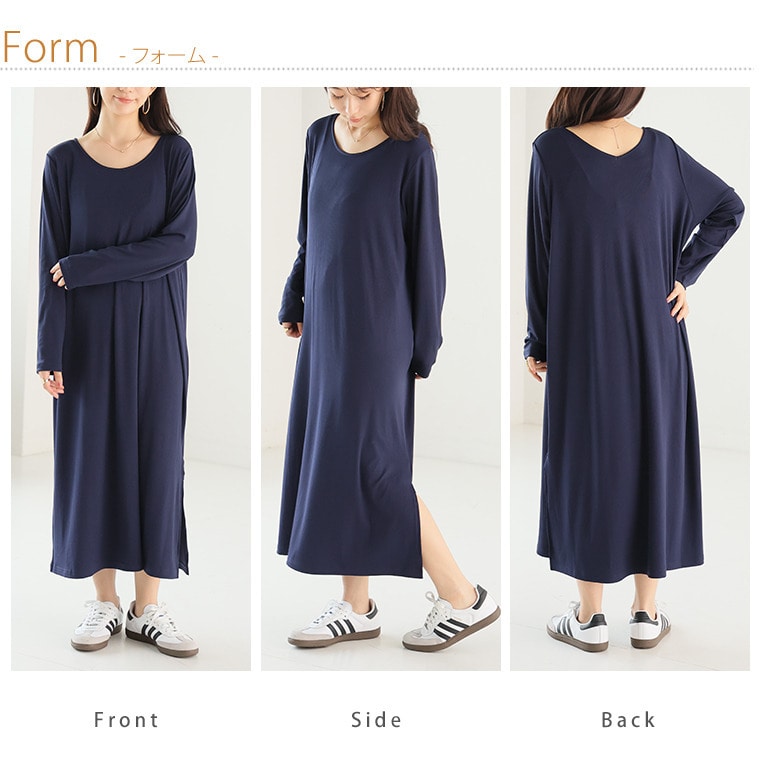 エブリデイRib スッキリ 着痩せ ワンピース18