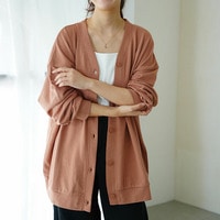 裏起毛 苦手さん集合！ めちゃくちゃ便利！ サッと羽織って温度調節 スウェット カーディガン