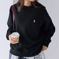 【U.S. POLO ASSN.】キレイ見え スウェット アンチピリング付き 裏起毛 トレーナー