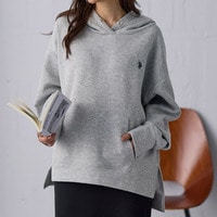 【U.S. POLO ASSN.】フード付き パーカー アンチピリング 裏起毛