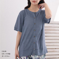 新色追加!! 長袖 ・ 七分袖 ・ 半袖 シンプル カーディガン