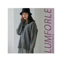 セーラー風 襟付き ニット マイニア 【LUMFORLE produced by My:nia】