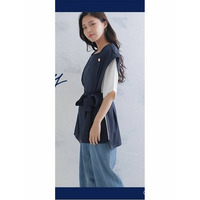 共ベルト付ノースリーブトレンチジレ / 大きいサイズ ハッピーマリリン