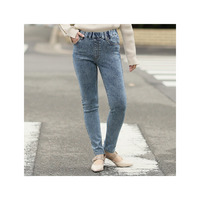 新色追加!! 魔法の美ライン ストレッチ スキニー デニムパンツ