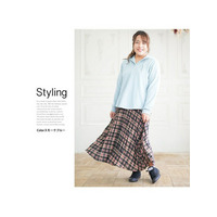 ヘンリーネック　スウェットパーカー / 大きいサイズ ハッピーマリリン