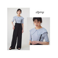 ビックカラーブラウス　Ｔシャツ / 大きいサイズ ハッピーマリリン