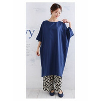 スッキリ魅せるコクーンワンピース / 大きいサイズ ハッピーマリリン