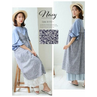 les Olivades 綿キャミワンピ / 大きいサイズ ハッピーマリリン