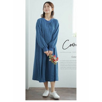 Pastel Leaf Ａラインワンピース / 大きいサイズ ハッピーマリリン