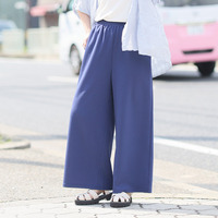 新色追加!! 【ハッピーさらりん】2丈から選べる ゆるワイドパンツ