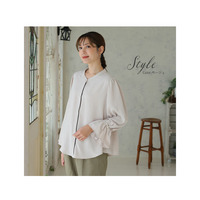 Rin キャンディスリーブブラウス