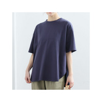 【ハッピーさらりん】 裾ラウンド 五分袖 Tシャツ