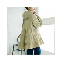 Rin 大人の為の上品 ティアード ブルゾンコート