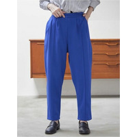 Rin カットジョーゼット裏起毛パンツ / 大きいサイズ Rin