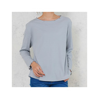 Rin メロウデザインリブカットソー / 大きいサイズ Rin