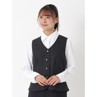 ベスト/ 大きいサイズ 事務服 オフィス アイトス HCV9770