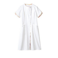 ナースワンピース / 半袖 白衣 ナース 医療 介護 ケア 大きいサイズ 住商モンブラン LW402