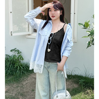 着心地が良くてエレガント。クロップド丈のレースキャミソール