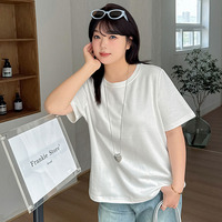 ラウンドネックとＶネックの2パターン シンプル半袖Tシャツ
