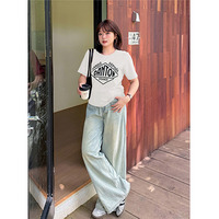 大人カジュアルなサマートップス コンパクトシルエット半袖Tシャツ