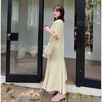 着丈2タイプ 前後2WAYで着用出来るフィッシュテールワンピース 海外インポート服 sanmaru