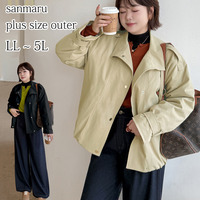 ワークテイスト スタンドカラー 裏キルティング ジャケット