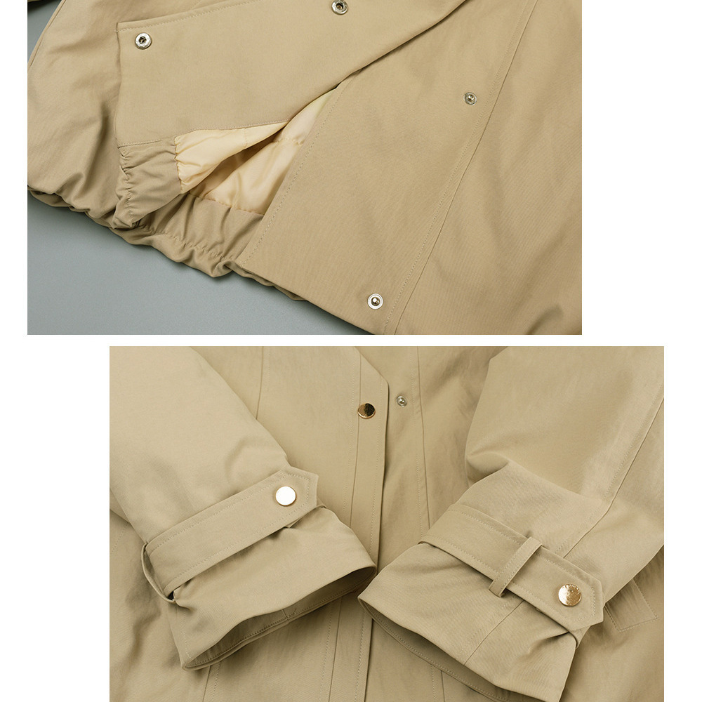 ワークテイスト スタンドカラー 裏キルティング ジャケット11