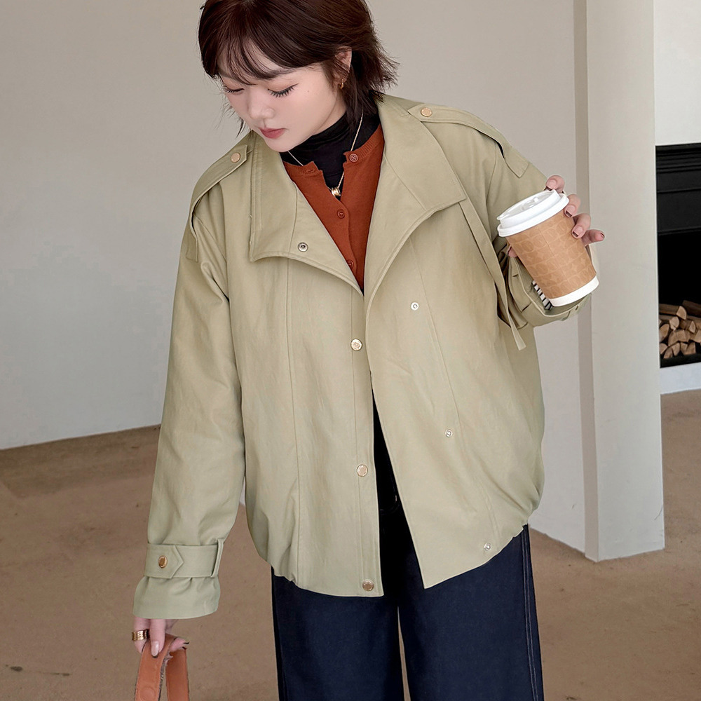 ワークテイスト スタンドカラー 裏キルティング ジャケット6