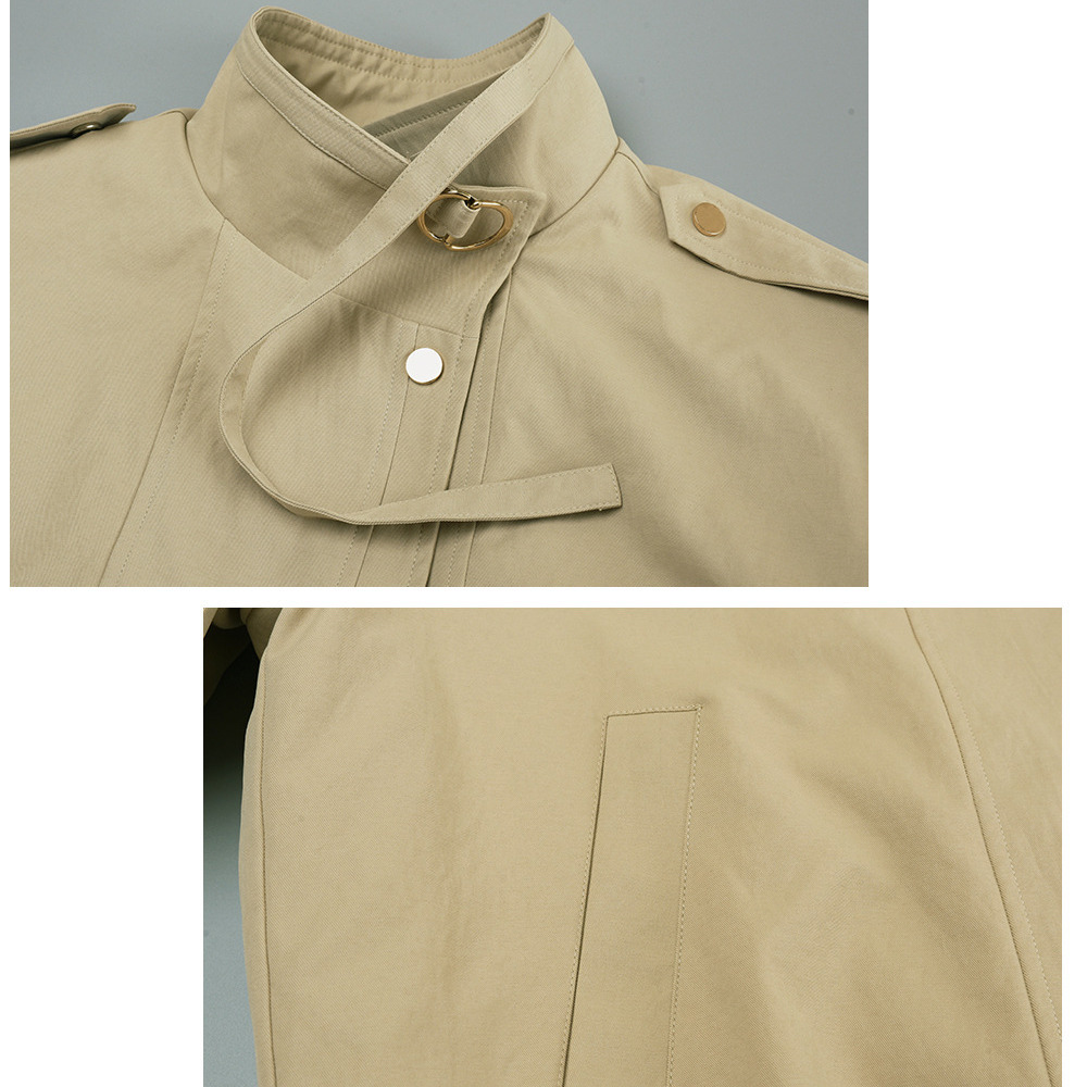 ワークテイスト スタンドカラー 裏キルティング ジャケット9