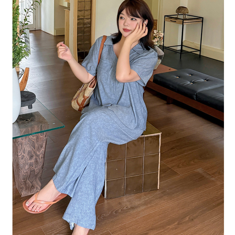 きちんと感がありながら涼しくてリラクシーなパンツスーツ3