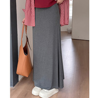 7cm違いのレギュラー丈とロング丈のフィッシュテールスカート