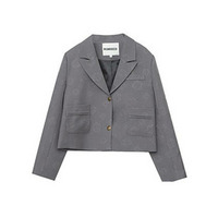 ジャガード素材の上品なジャケット＆ノースリーブワンピース