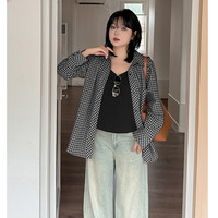 単品でも組み合わせても！レトロチェックシャツとタンクトップ