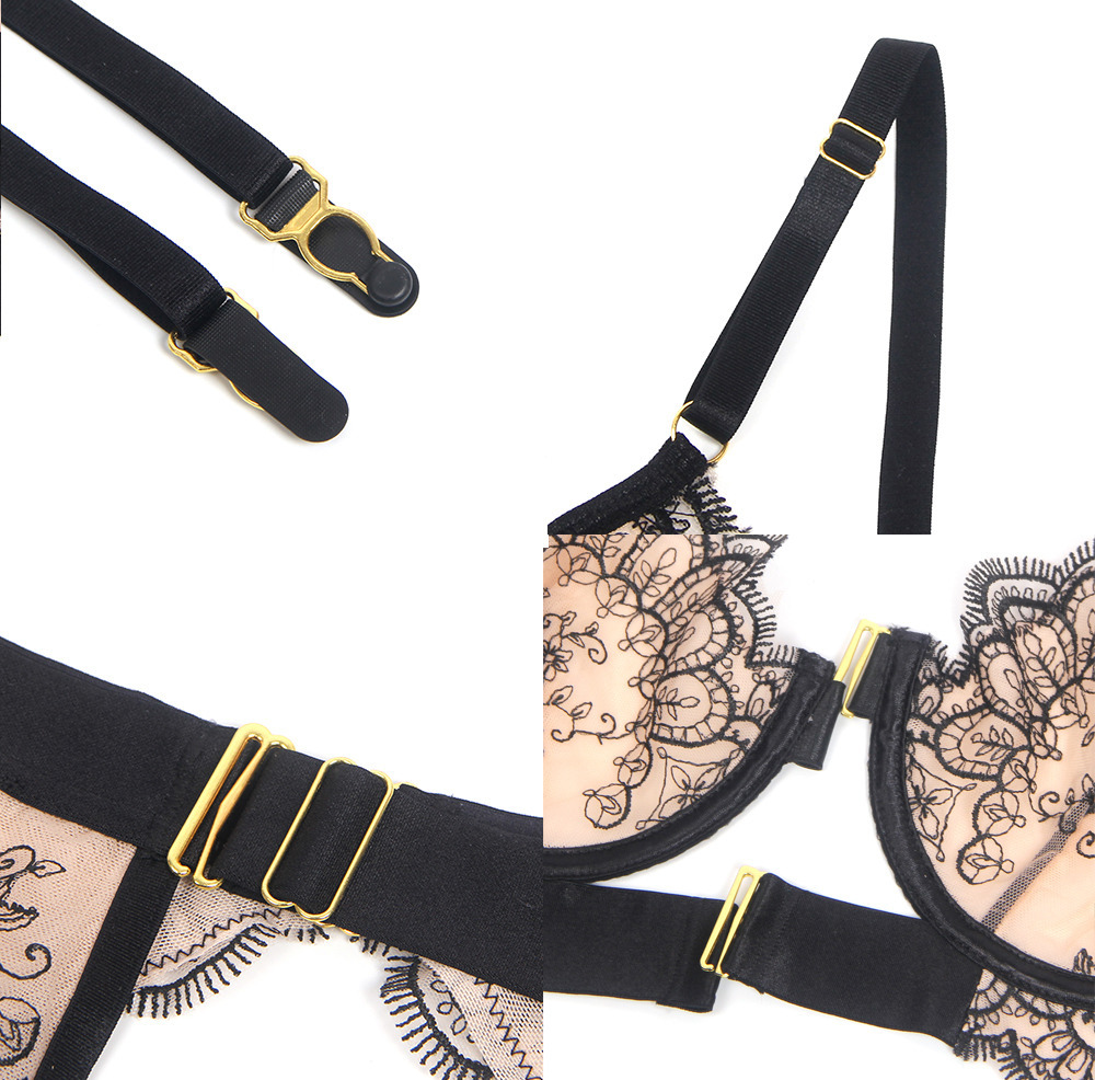 セクシー レース ガーター ブラセット13