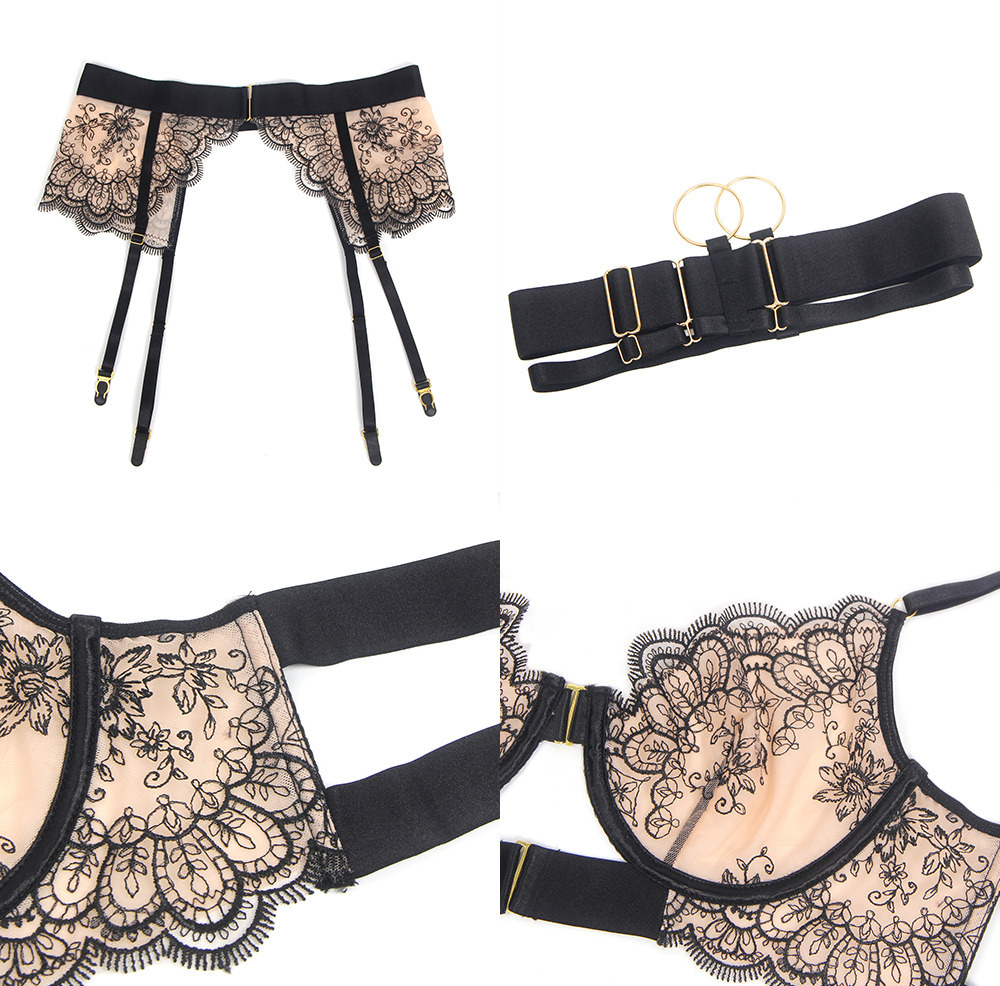 セクシー レース ガーター ブラセット18