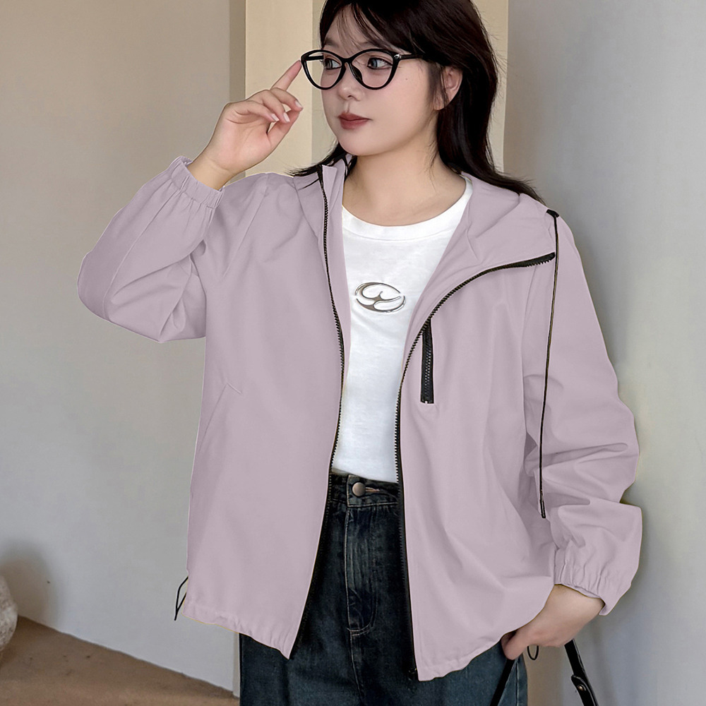 フード付きの配色ジッパー 防水マウンテンパーカー8