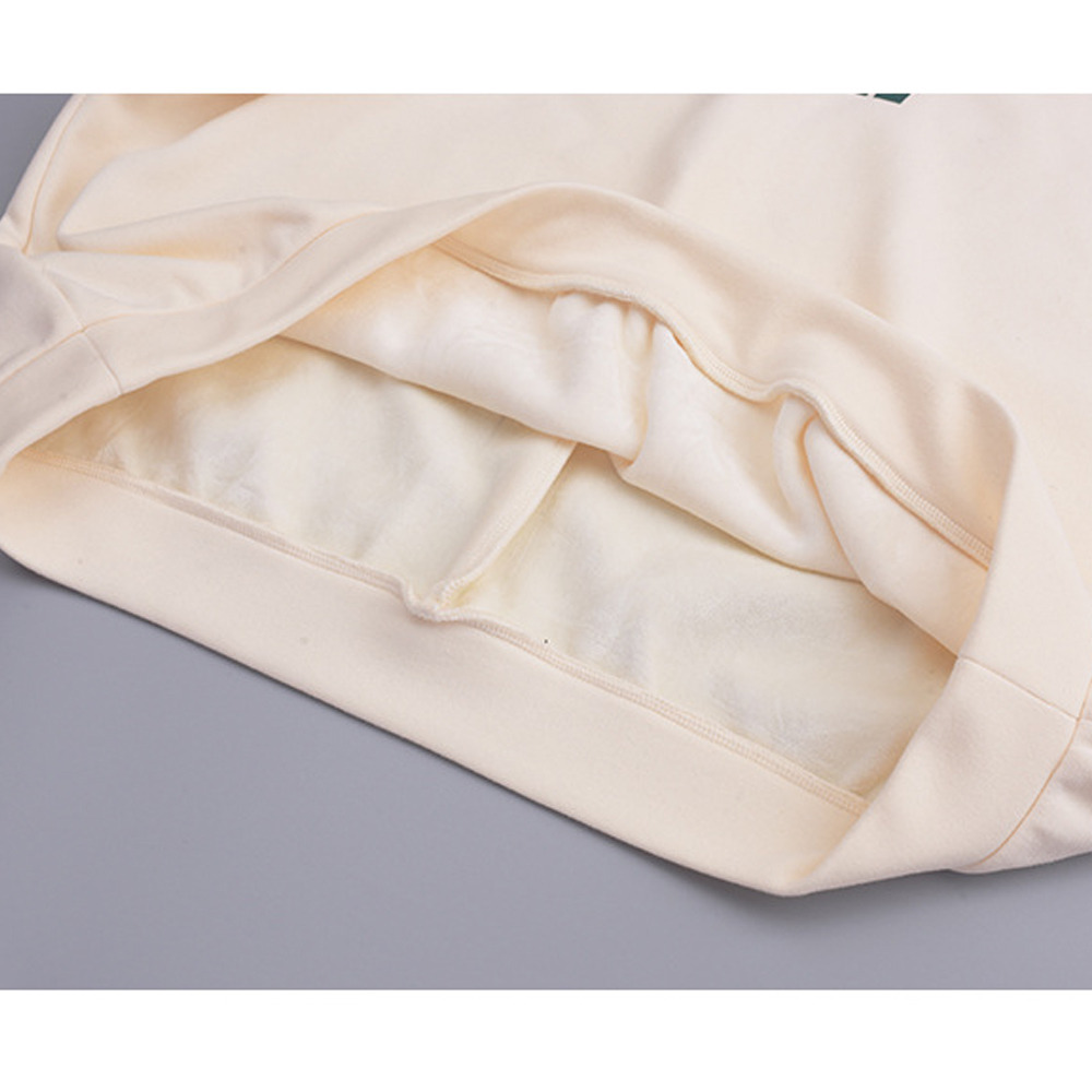 フードの配色ポンポンプリムが大人カワイイオーバーサイズパーカー12