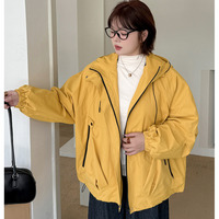 ワークテイストのオーバーサイズ 裏キルティングジャケット