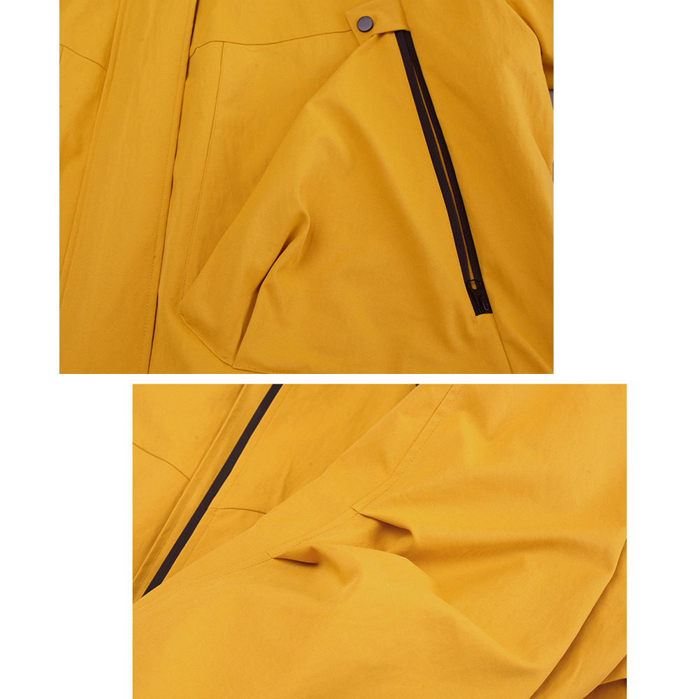 ワークテイストのオーバーサイズ 裏キルティングジャケット11