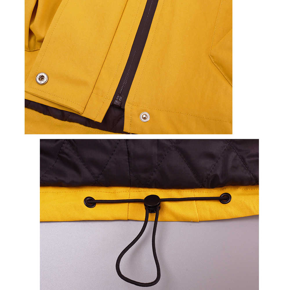 ワークテイストのオーバーサイズ 裏キルティングジャケット12