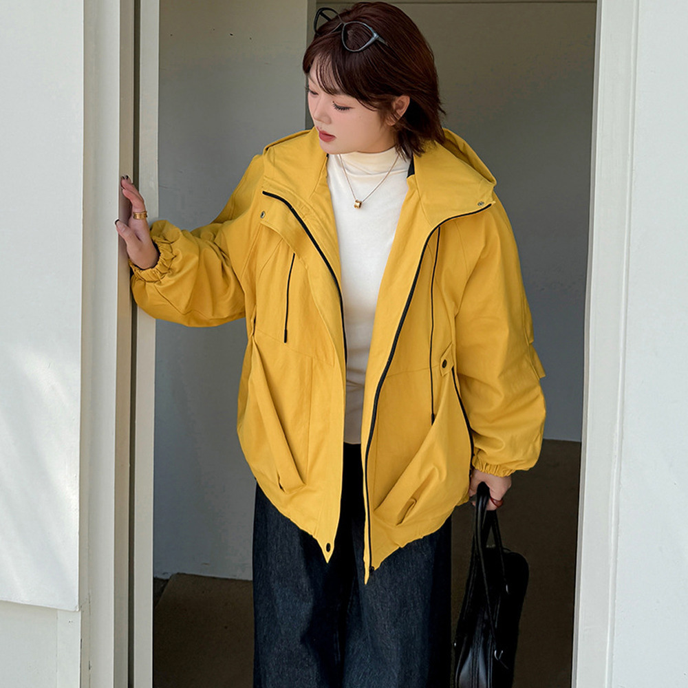 ワークテイストのオーバーサイズ 裏キルティングジャケット4