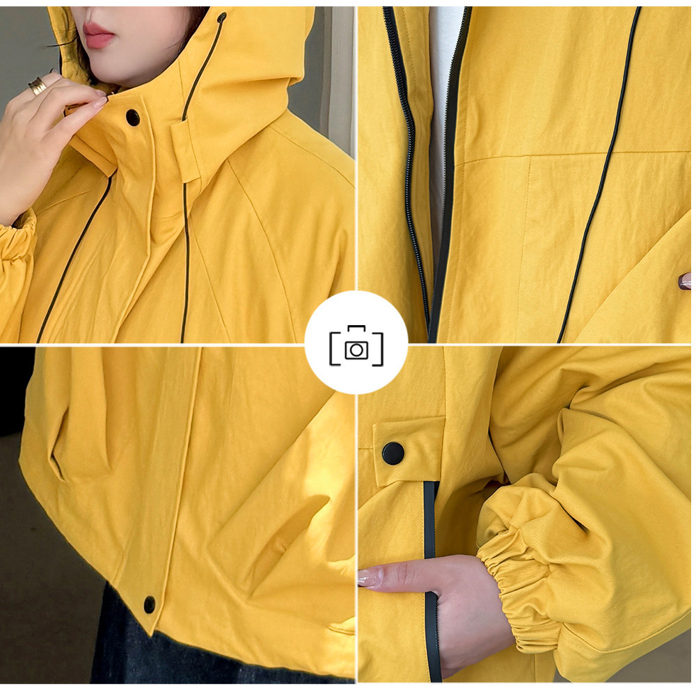 ワークテイストのオーバーサイズ 裏キルティングジャケット8