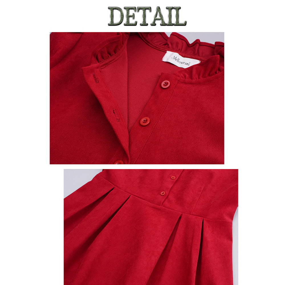 ウエストタックワンピースと花柄ジャガード織りベストのセットアップ16