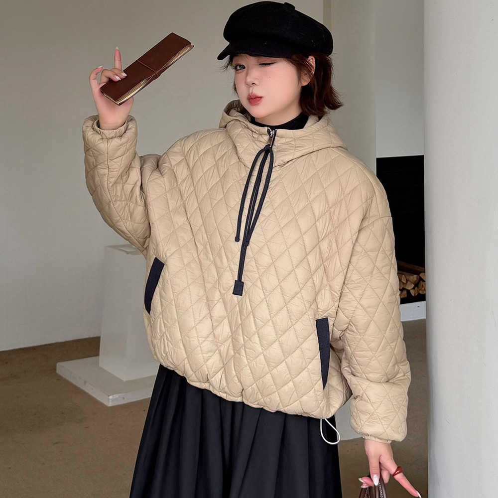 軽量で暖か!スタイリッシュなキルティング プハーフジップジャケット4