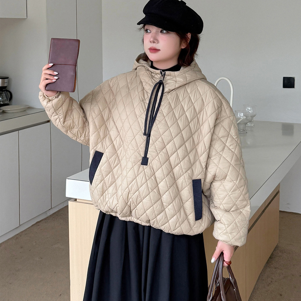 軽量で暖か!スタイリッシュなキルティング プハーフジップジャケット8