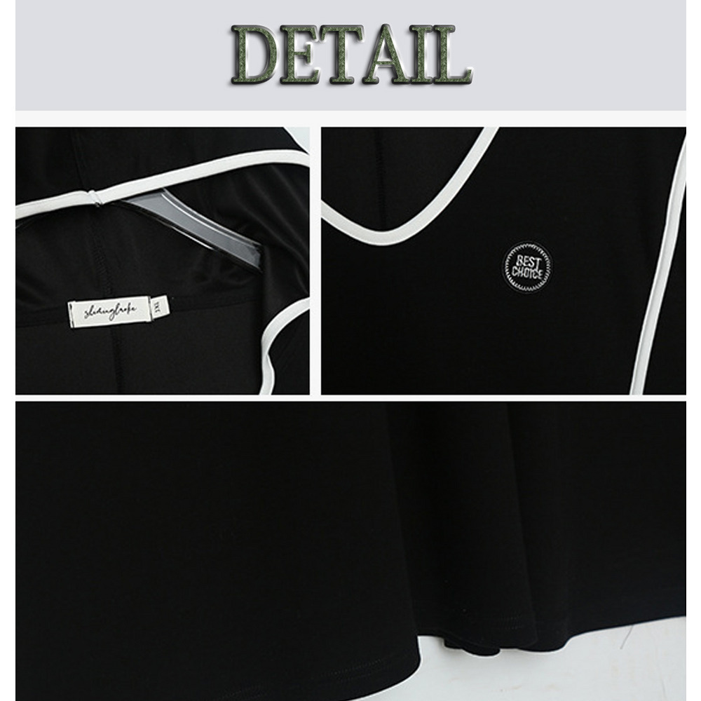 着丈10cm違いの2タイプ フード付きAライン半袖ワンピース18