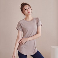 ヨガ・フィットネス・ジム・ランニングなどのスポーツ用 半袖Tシャツ